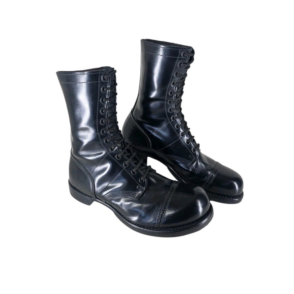 Corcoran 1500 Mens 13 EE Black Leather Jump Boots Military Paratrooper USA Made